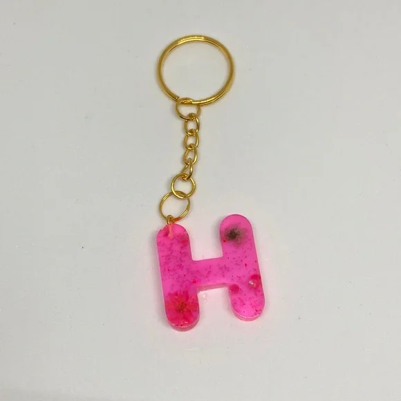 Letter H keychain - Picture 1 of 2